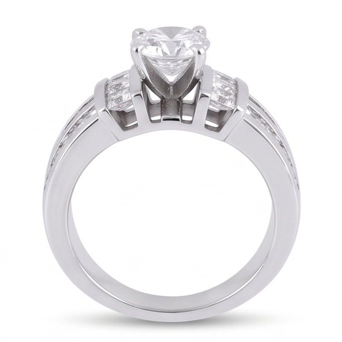 Anello Diamante Vero 3 Carati