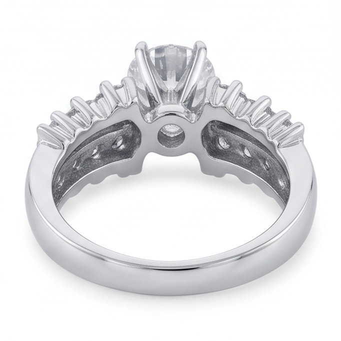 Anello Diamante Vero 3 Carati