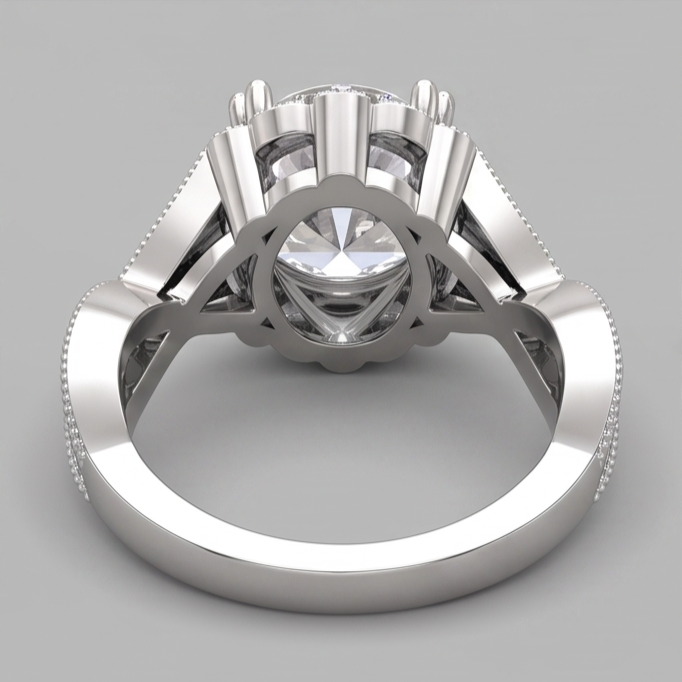 Anello Diamante Vero 3 Carati