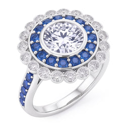Anello Diamante Vero 4 Carati