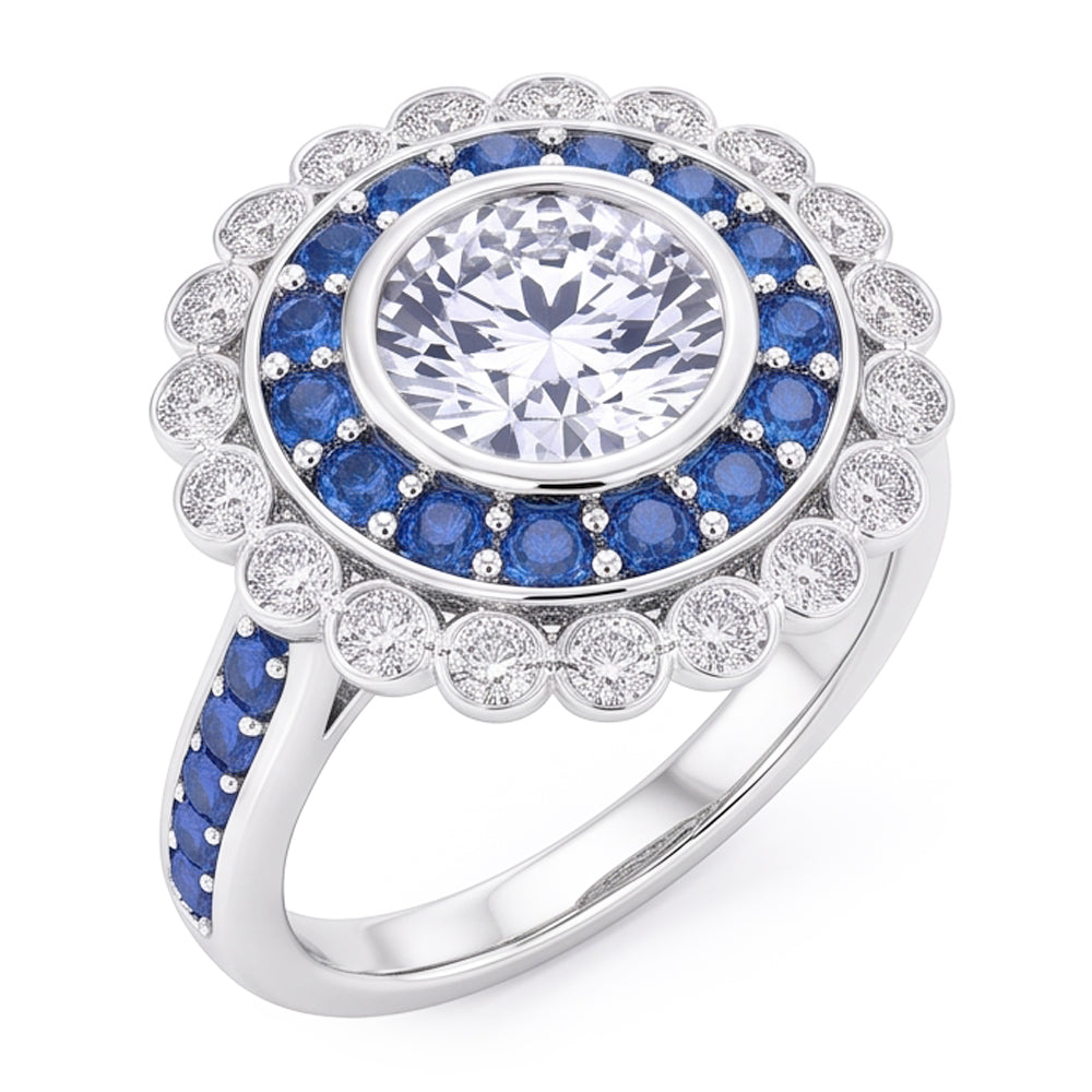 Anello Diamante Vero 4 Carati