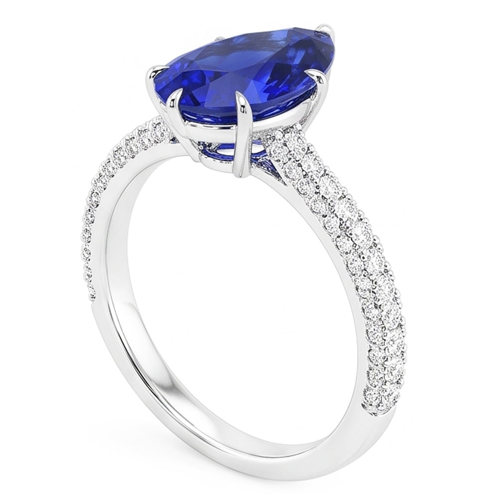 Anello Diamante Vero 4 Carati