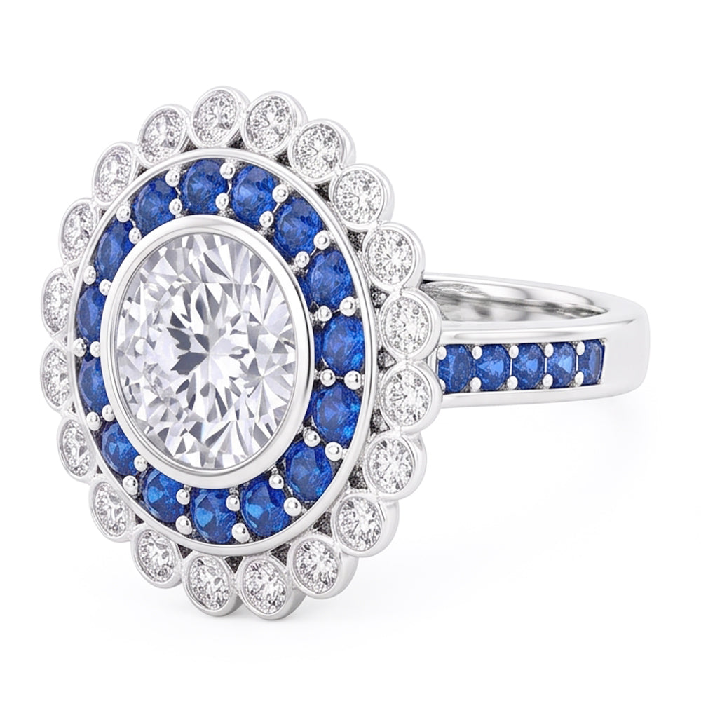 Anello Diamante Vero 4 Carati