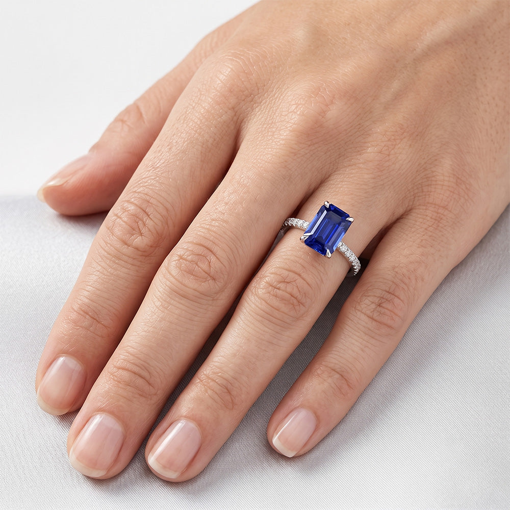 Anello Diamante Vero 4 Carati