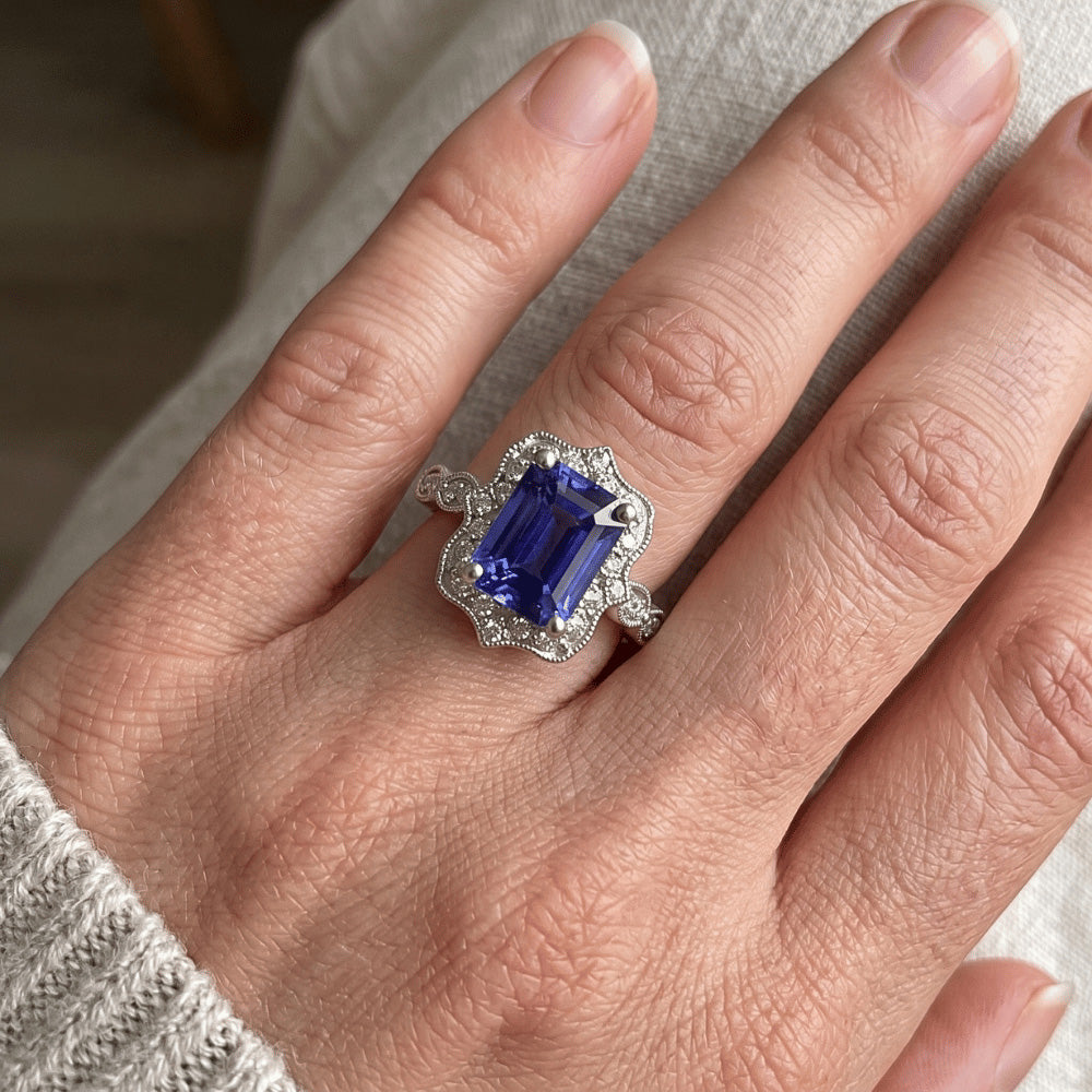 Anello Diamante Vero 4 Carati