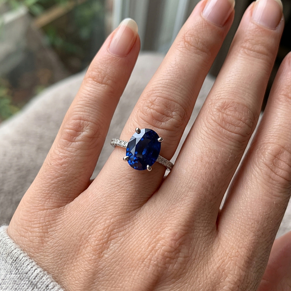 Anello Diamante Vero 4 Carati