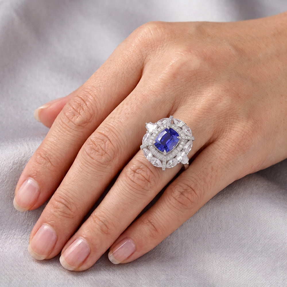 Anello Diamante Vero 4 Carati