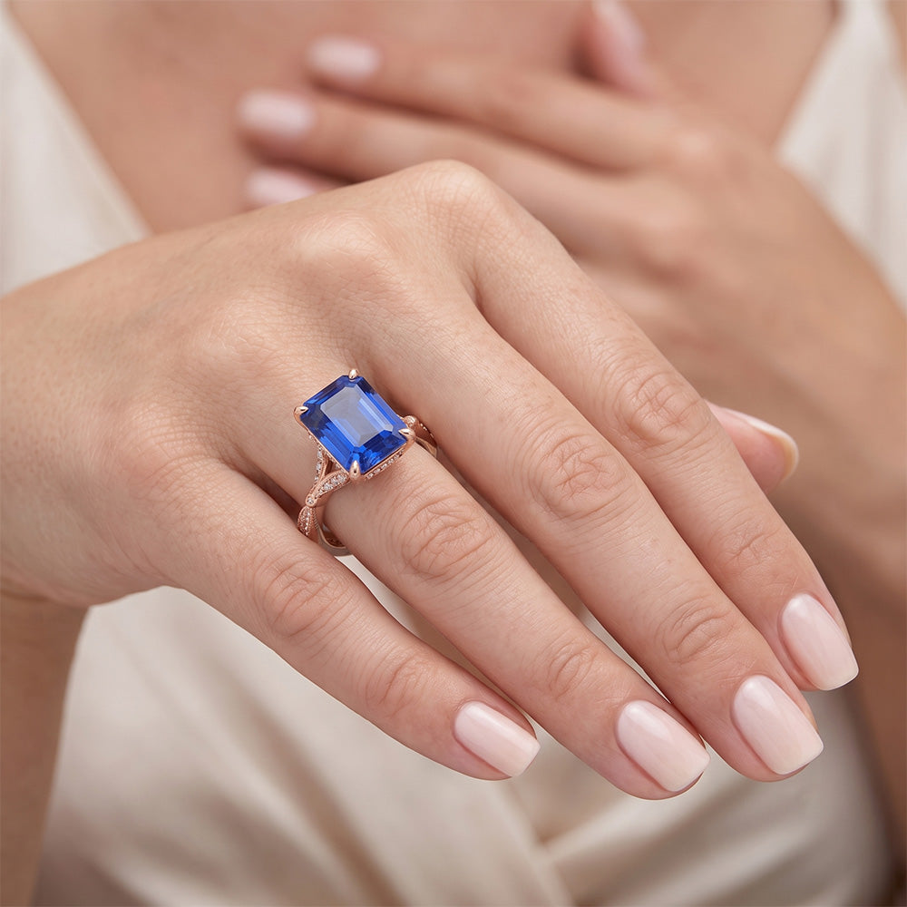 Anello Diamante Vero 4 Carati