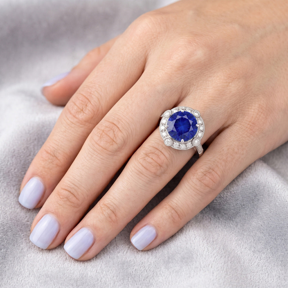 Anello Diamante Vero 5.60 Carati