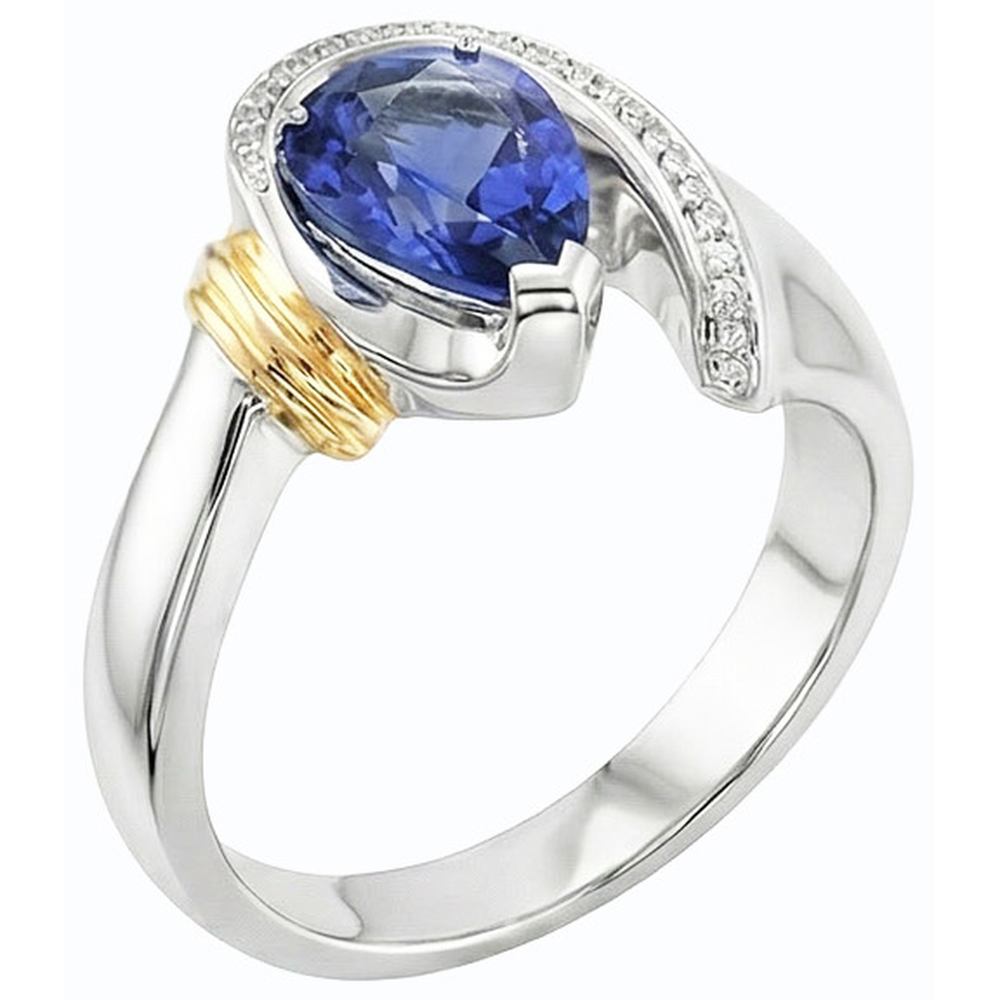 vero round diamante 2carati anello dettaglio ravvicinato