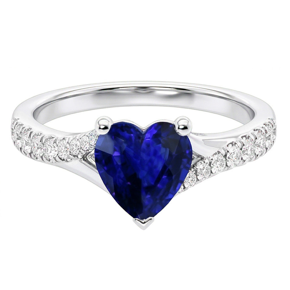 vero round diamante 3.50carati anello angolo laterale
