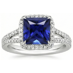 Anello Zaffiro Vero 6.5 Carati