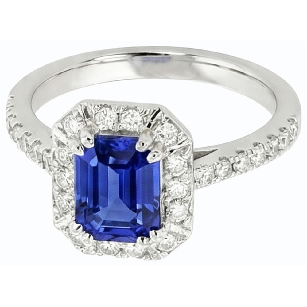 vero round diamante 3carati anello angolo laterale