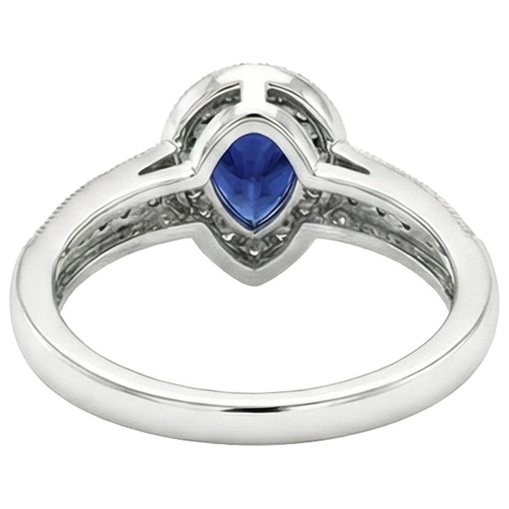 vero round diamante 2carati anello angolo laterale