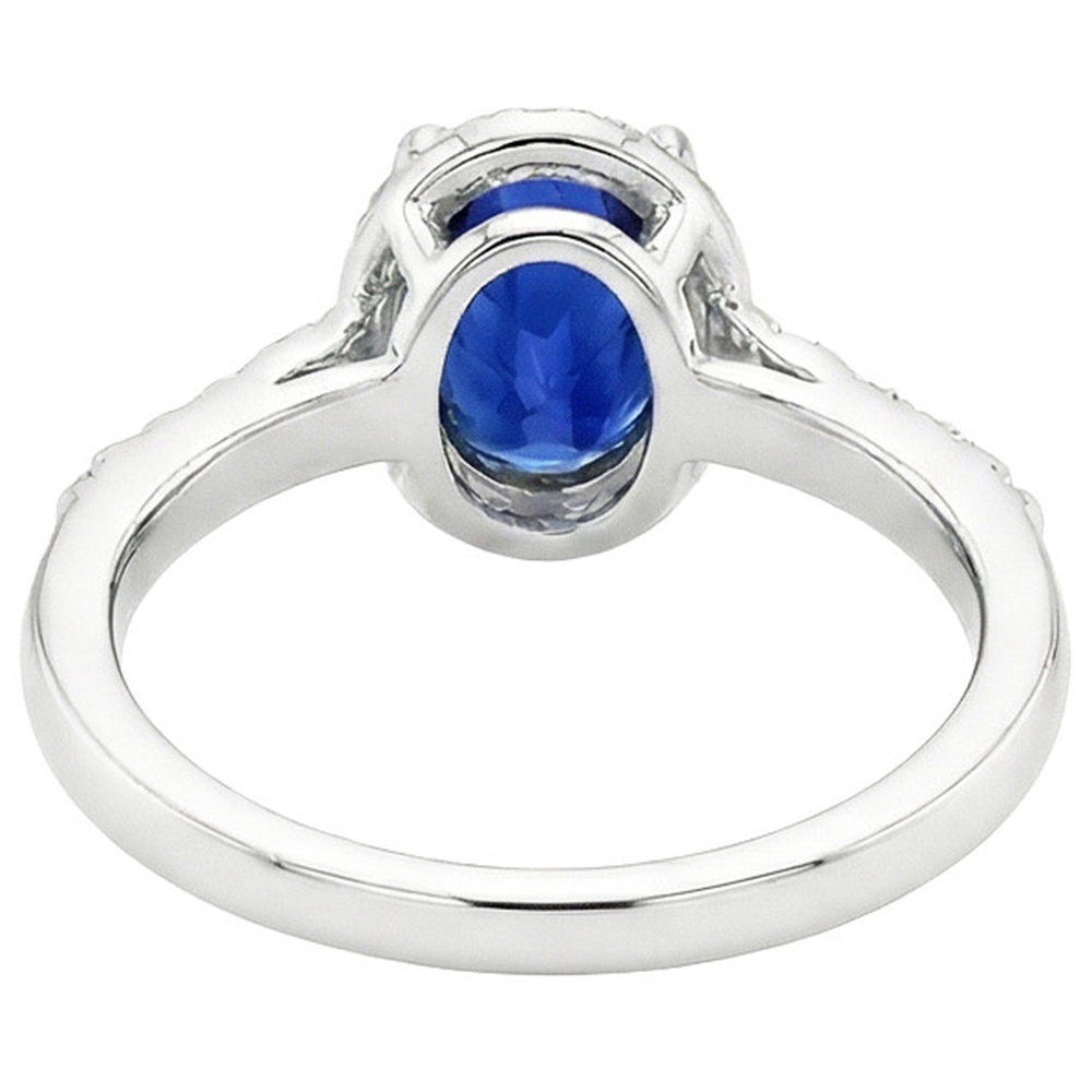 vero round diamante 3.75carati anello dettaglio ravvicinato