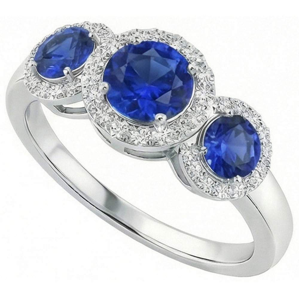 vero round diamante 4.50carati anello dettaglio ravvicinato