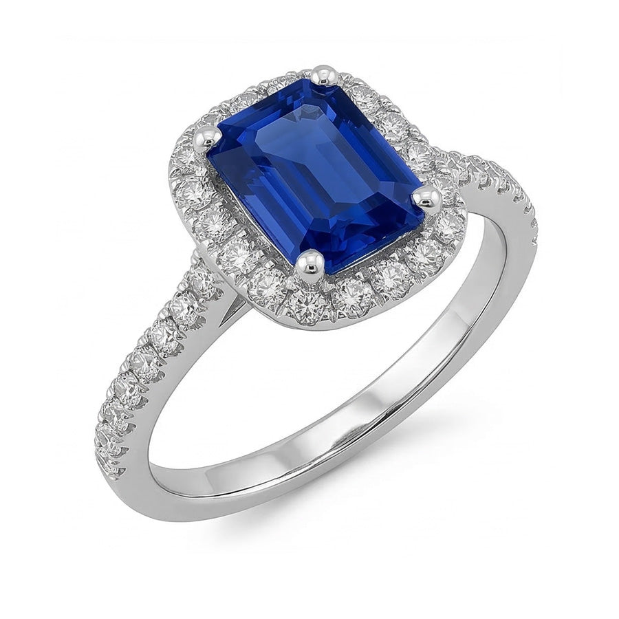 vero round diamante 3.50carati anello dettaglio ravvicinato