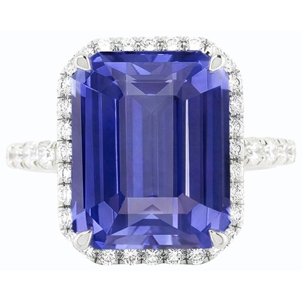 vero round diamante 4.50carati anello dettaglio ravvicinato