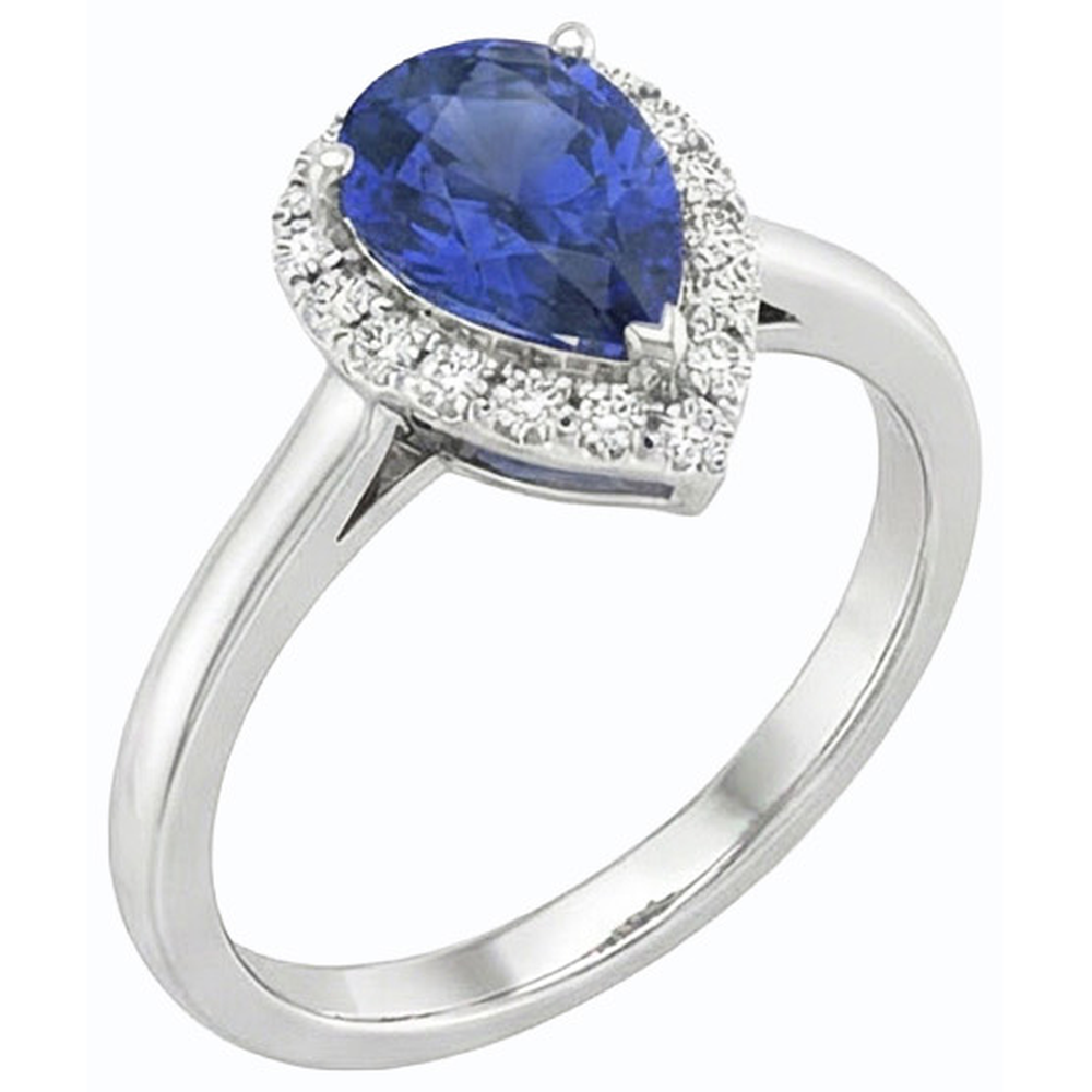 vero round diamante 2.50carati anello angolo laterale