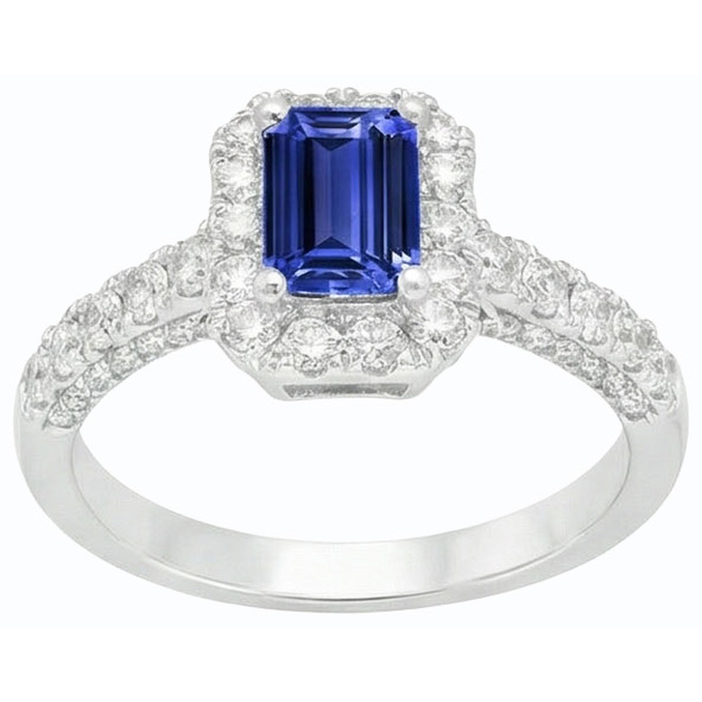 vero round diamante 3.50carati anello dettaglio ravvicinato