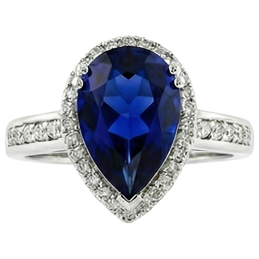 vero round diamante 3.75carati anello dettaglio ravvicinato