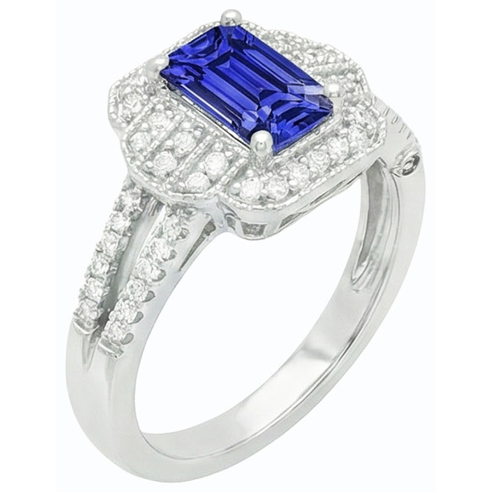vero round diamante 4carati anello dettaglio ravvicinato