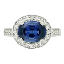 Anello In Pietra Zaffiro