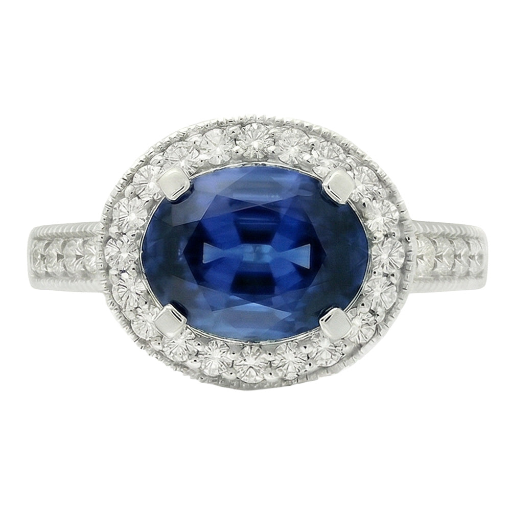 Anello In Pietra Zaffiro