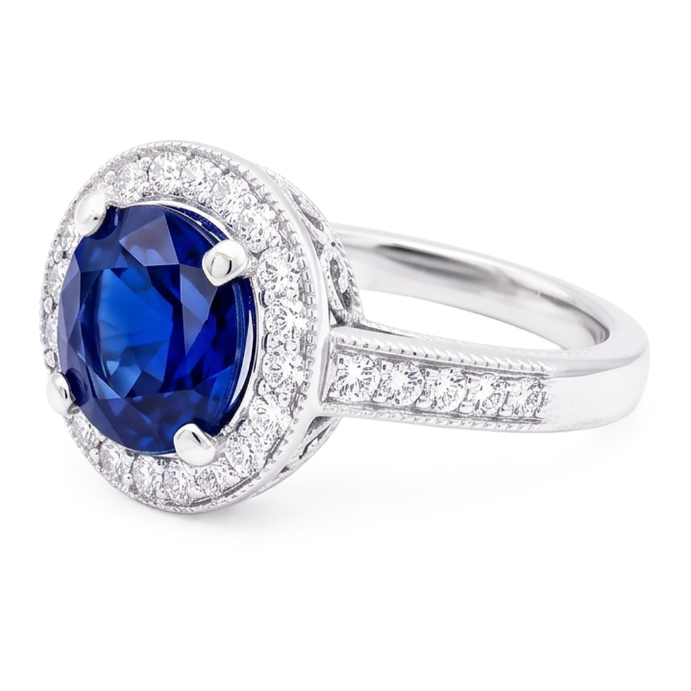 Anello In Pietra Zaffiro