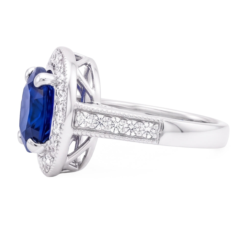 Anello In Pietra Zaffiro