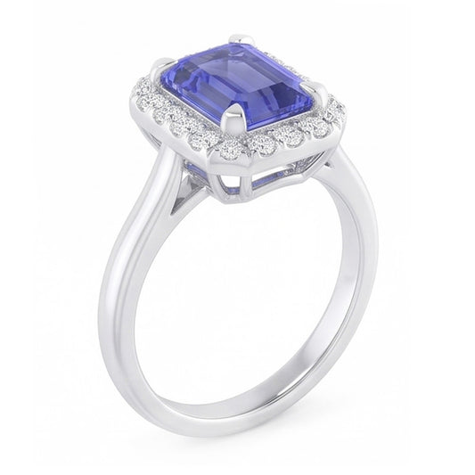 Anello Smeraldo Vero 3 Carati