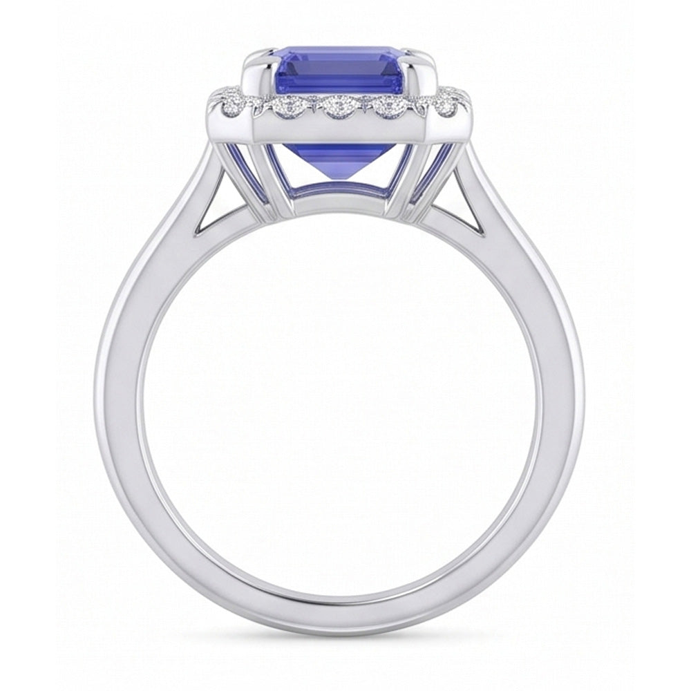 Anello Smeraldo Vero 3 Carati