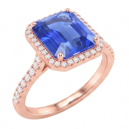 Anello Smeraldo Vero 4.50 Carati