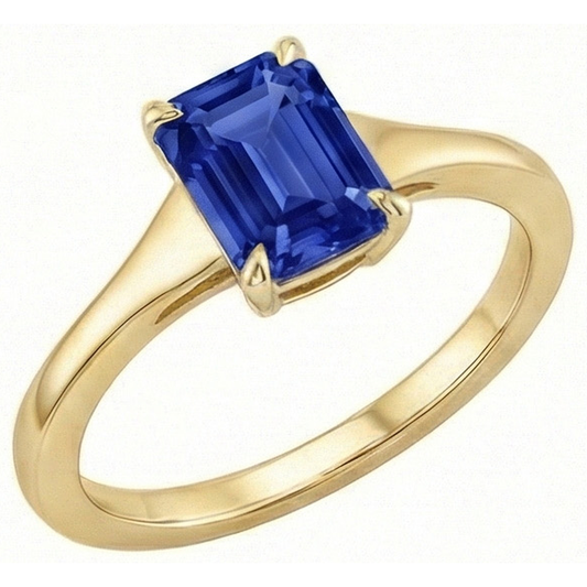 Anello Smeraldo oro Giallo