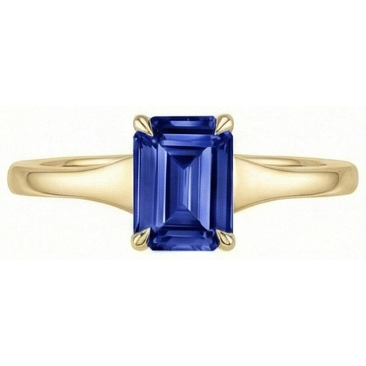 Anello Smeraldo oro Giallo