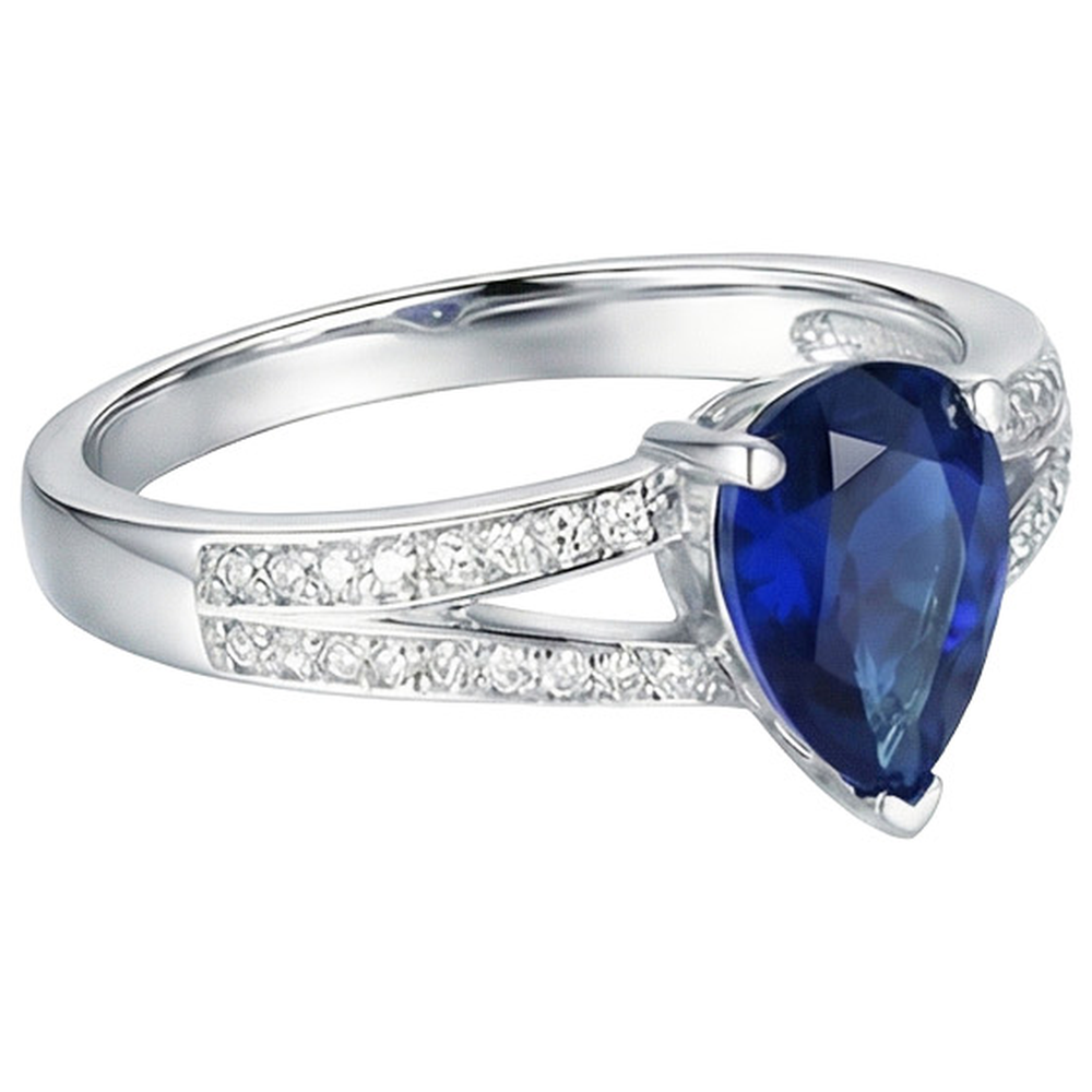 vero round diamante 3.25carati anello angolo laterale