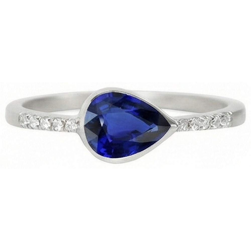 vero round diamante 2.50carati anello angolo laterale