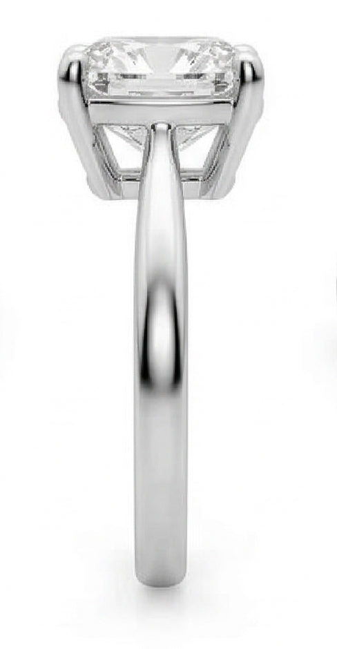 Anello Solitario Diamante Cuscino