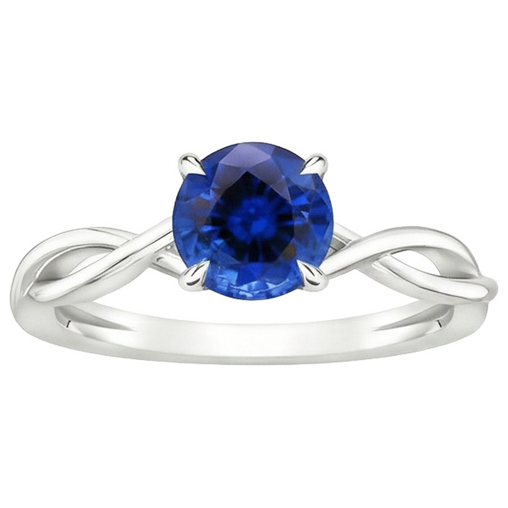 vero round diamante 2carati anello dettaglio ravvicinato