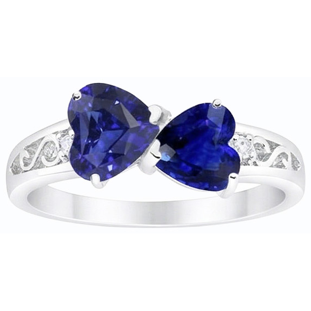 vero round diamante 2.25carati anello dettaglio ravvicinato