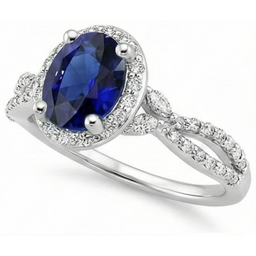 vero marquise diamante 5carati anello vista dall'alto