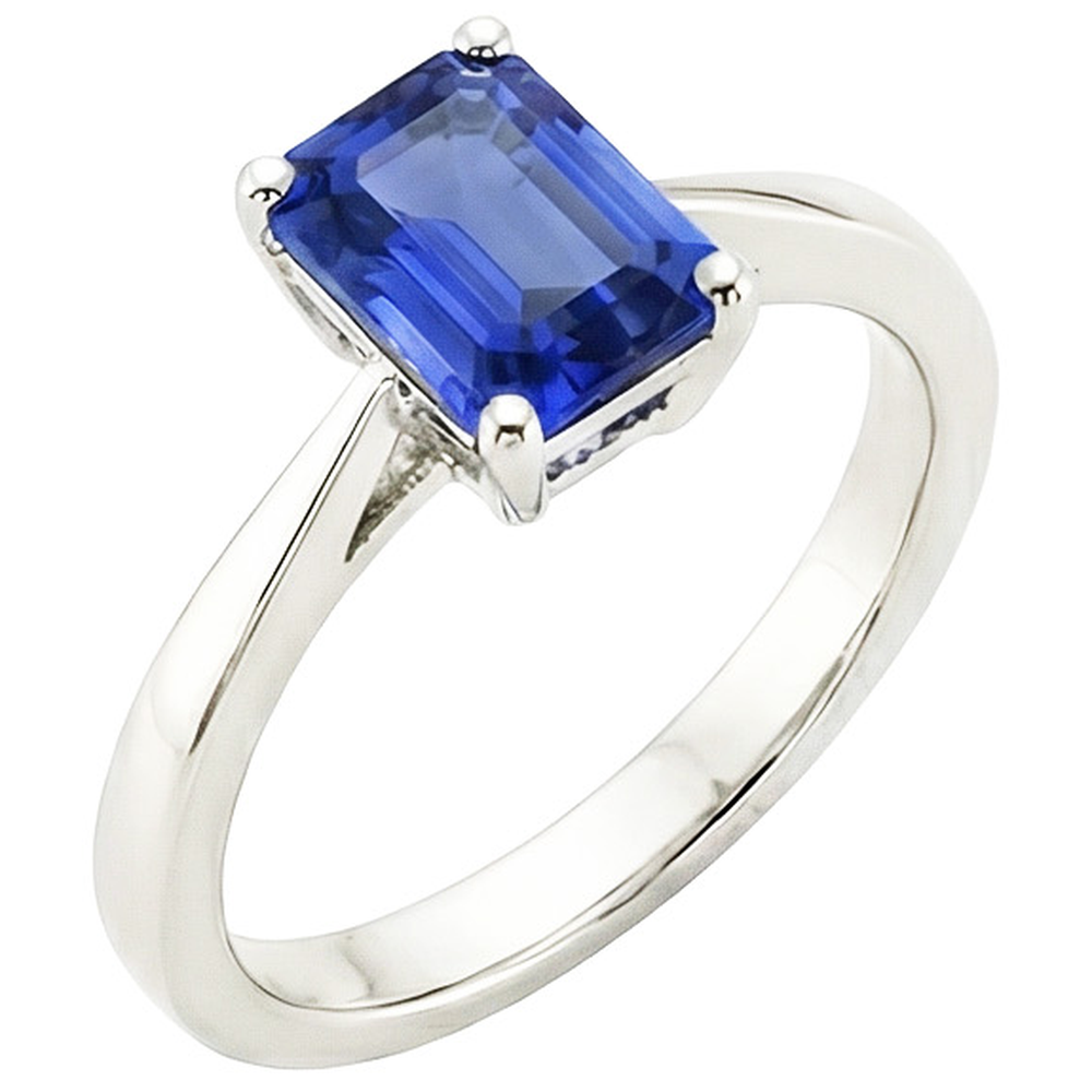 vero emerald diamante 2carati anello dettaglio ravvicinato