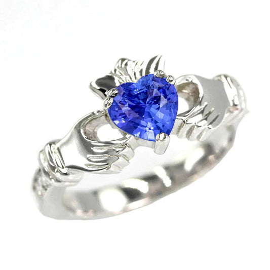 Anello Zaffiro Blu Royal