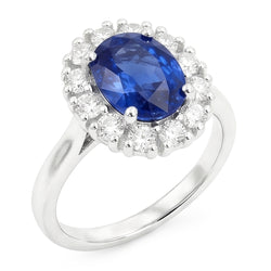 Anello Zaffiro Dello Sri Lanka
