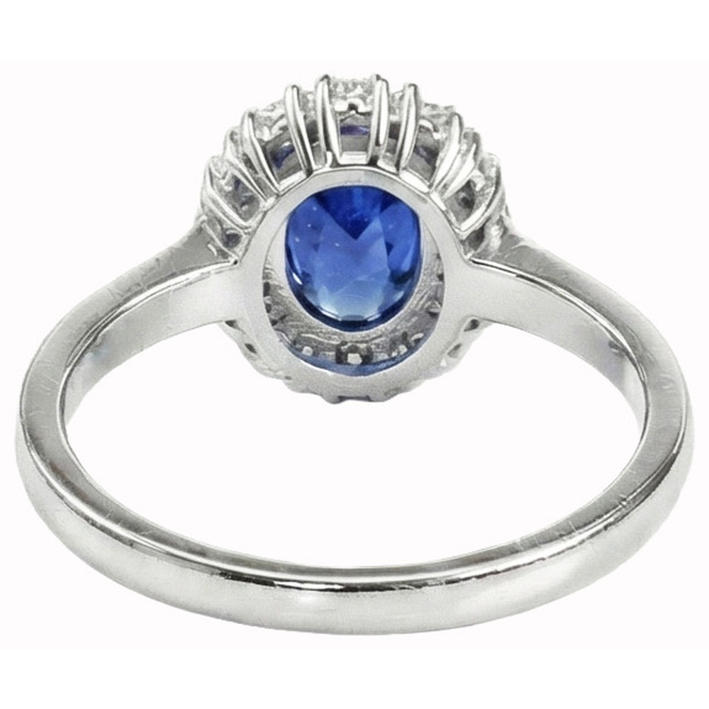 Anello Zaffiro Dello Sri Lanka