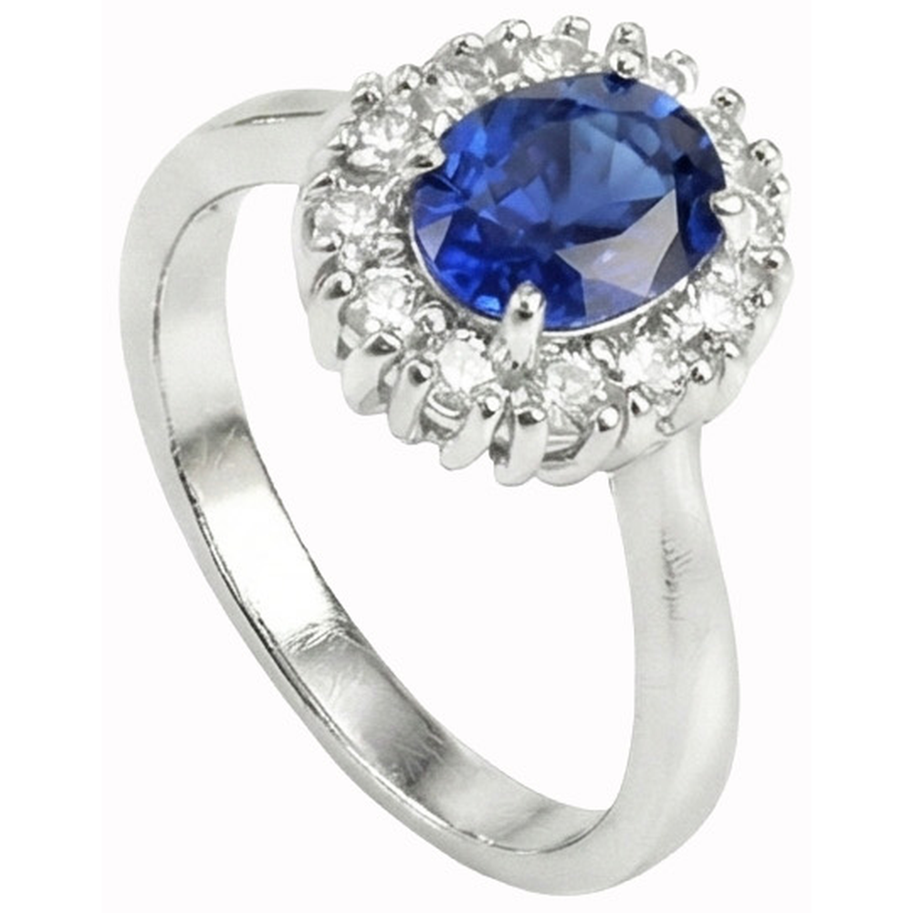 Anello Zaffiro Dello Sri Lanka
