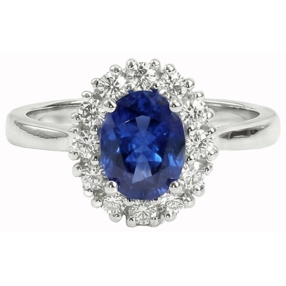 Anello Zaffiro Dello Sri Lanka