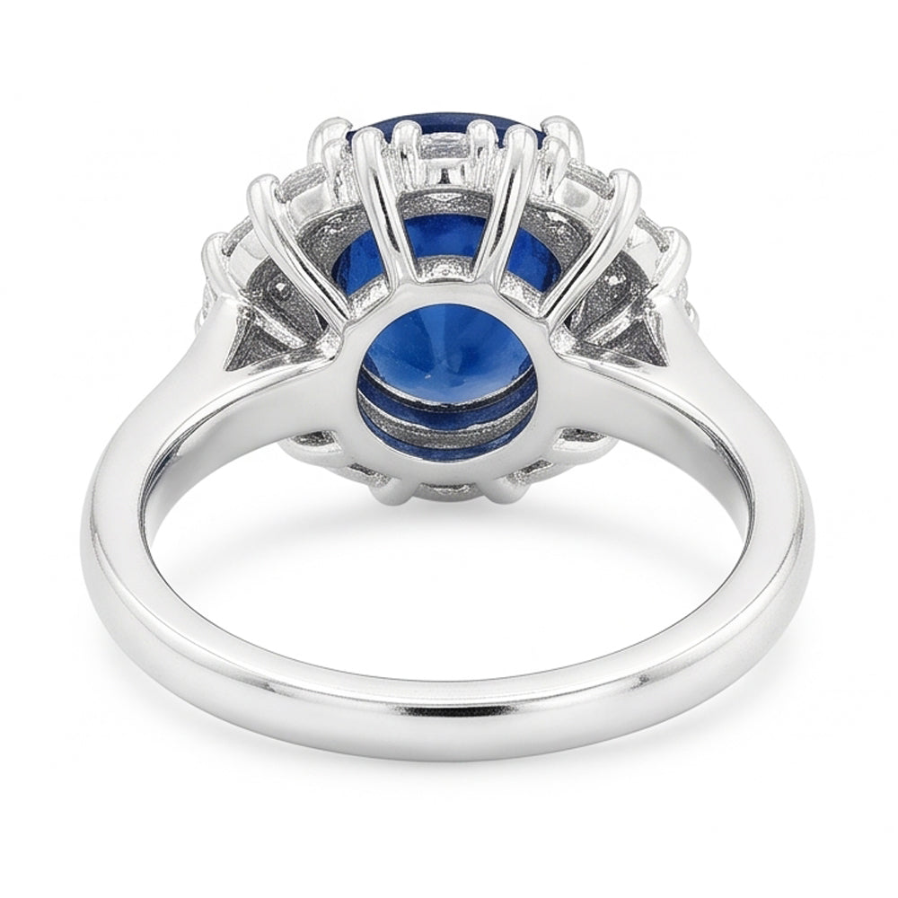 Anello Zaffiro Dello Sri Lanka