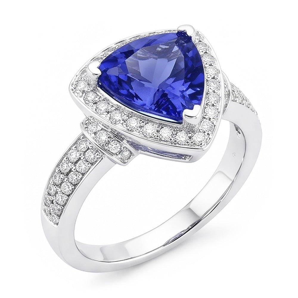 Anello Zaffiro Vero 1.50 Carati