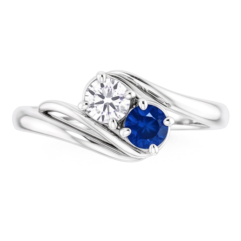 Anello Zaffiro Vero 1.50 Carati